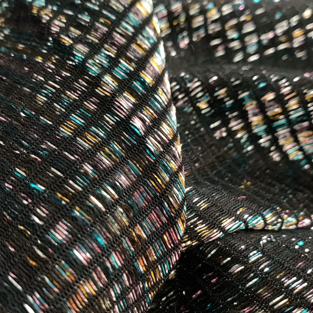 VINTAGE RUCHED SHIMMERY DANCE PARTY MERMAID DRESS - Picture 15 of 15